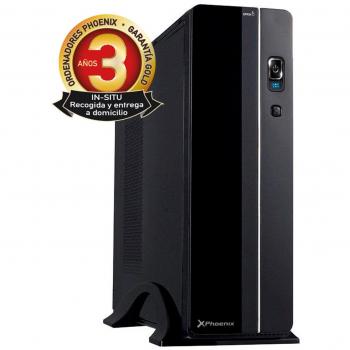 Ordenador de Oficina Phoenix Oberon Pro Intel Core i5 11ª Generación 8GB DDR4 480GB SSD Micro ATX Slim PC Sobremesa