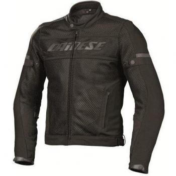 Dainese G. Air de Frame Tex Textile Chaqueta Moto, Negro/Negro, 54