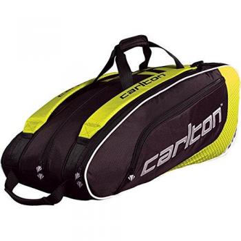 Dunlop Badmintontasche Carlton Pro Player 3 Pockets Thermo Bag - Bolsa para Material de bádminton, Color Multicolor, Talla One Size