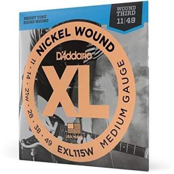 D'Addario EXL115W XL Nickel Wound Blues/Jazz Rock