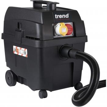 Trend T35AL Dust Extractor 800W Class M Air Filtration System, Black/White, 115 V