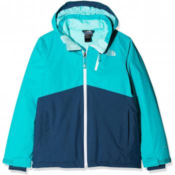The North Face Y Jkt Chaqueta Infantil Snowquest Plus, Unisex niños, Kokomo Green, S