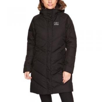 Helly Hansen W Aden Down - Parka para mujer, color negro, talla XS
