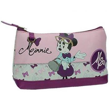 Disney Minnie Glam Neceser Rosa 22x13x7,5 cms Piel Sintética
