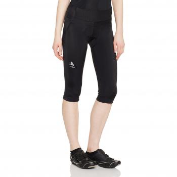 Odlo - Culotte pirata para mujer, talla L, color negro