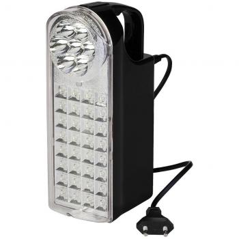 Lampada Portátil de Emergencia Ricaricable Poly Pool PP3300 con Luz LED 150+25 lm, 20h de Autonomía, Funciones Múltiples y Powerbank USB