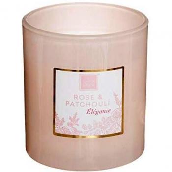 Vela perfumada Mael rosa y pachuli 190g, Ø8x9cm