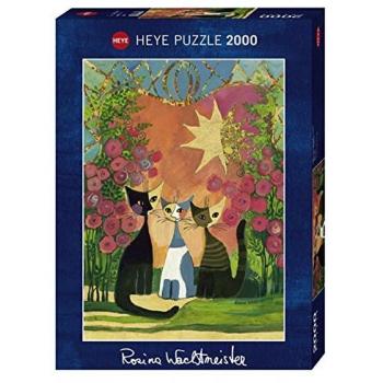 Heye 2000-Piece Standard Puzzle - Rosina Wachtmeister: Roses