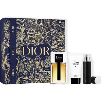 Christian Dior Homme Gift Set: Eau de Toilette, Perfumed Shower Gel & Travel Spray
