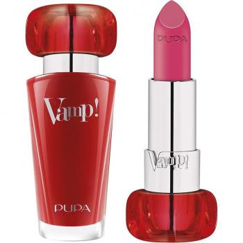 Labial Pupa Vamp! 203 Fucsia Adicto - Rossetto Volumizante y de Color Extremo 3,5g