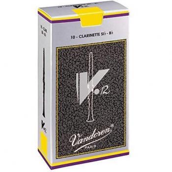 Vandoren V12 Bb Clarinet Reeds, Strength 2.5, Box of 10