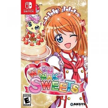 Waku Waku Sweets Juego para Consola Nintendo Switch - videojuego de simulación, multijugador, gráficos coloridos, ambientación dulce y divertida, mecánicas de cocina y gestión de tiempo