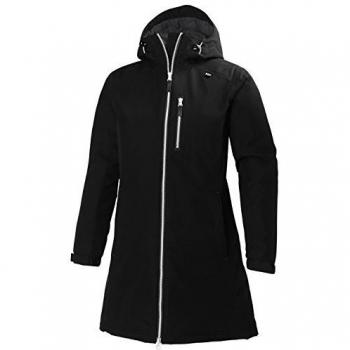 Helly Hansen Women's Long Belfast Insulated Winter Jacket Black XL