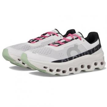 ON RUNNING Cloudmonster Men's Running Shoes Grey Size 44 EU