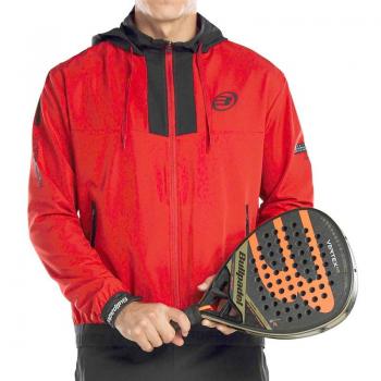 Bullpadel Olete Chaqueta De Entrenamiento Hombres - Rojo