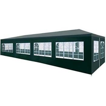 vidaXL Party Tent 3x12 m Green