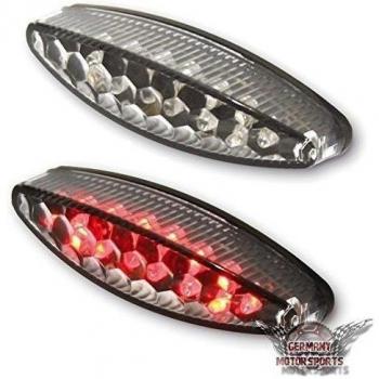 highsider LED Mini Luz trasera Little Number 1con matrícula transparente