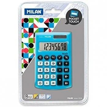 MILAN Calculadora de bolsillo, con funda