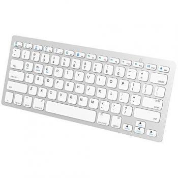 JETech Bluetooth Wireless Keyboard for iPhone, iPad Pro, iPad Air, iPad Mini, iPad 2/3/4, Galaxy Tab, Mac, Windows, and any bluetooth enabled device