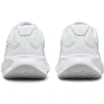 Nike Revolution 7 Zapatillas de running para hombre en color blanco-gris, talla 44, con cordones, ideales para hacer deporte
