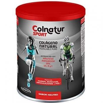 Colnatur Sport Neutro - Colágeno con Magnesio, Zinc y Vitamina C para Músculos, Huesos y Articulaciones, 330g