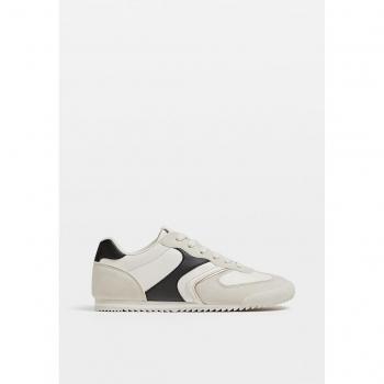 Stradivarius Casual Retro Trainers White