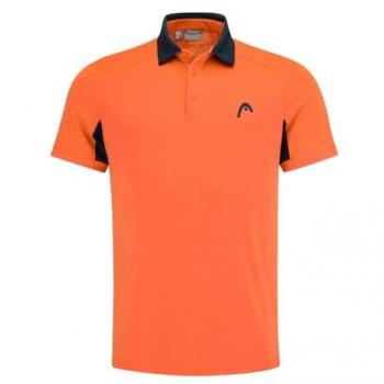 Polo de Manga Corta HEAD Slice para Hombre, Color Flamingo, Talla Large