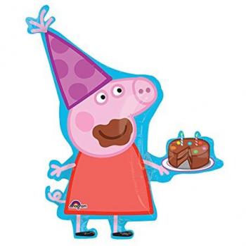 Amscan International 3130001 Peppa Pig Super Shape Foil Balloon by Amscan International