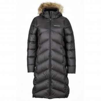 Marmot Women's Montreaux Insulated Down Coat Black M - 700 Fill Power, Lightweight, Water-Resistant, Windproof