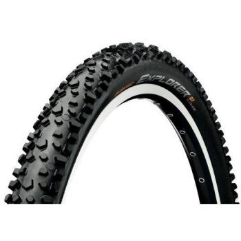 Continental MTB-Reifen Explorer  Cubierta, Unisex, Negro, 26 x 2,1