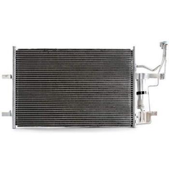 Condensador de aire acondicionado RIDEX 448C0085 para MAZDA 3 (BK), 5 (CR19) y 3 Stufenheck, aluminio R134a, dimensiones 599*383*16