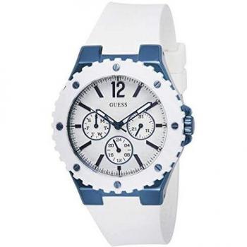 Guess Womens Multi dial Quartz Watch with Silicone Strap W0149L6