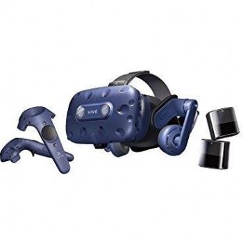 HTC Vive Pro Pantalla con Montura para Sujetar en la Cabeza Violeta