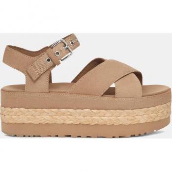 UGG Women's Aubrey Ankle Flat Sandals - Taupe/Brown