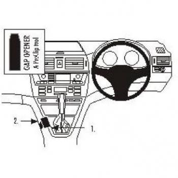 Brodit ProClip 633410 Kit de Coche Montaje de la Consola