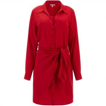 Guess Alya Women's Satin Shirt Dress