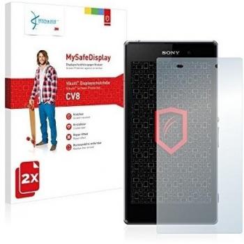 2x Vikuiti MySafeDisplay protector de pantalla CV8 de 3M para Sony Xperia Z1 C6943