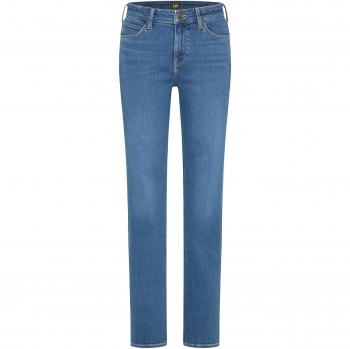 Lee Women's Marion Straight Mid Rise Jeans