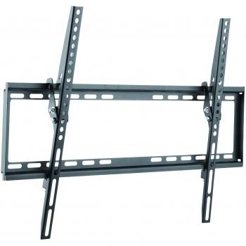Soporte de pared para TV LogiLink BP0039, inclinable -8°/0°, compatible con pantallas de 37'' a 70'', capacidad máxima de 35 kg