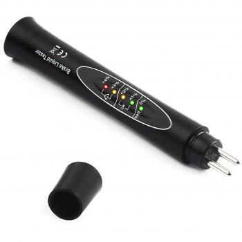 Comprobador de líquido de frenos y KS10 frenos pruebas herramienta de diagnóstico auto calibrado para Dot con 5 LED Indicador