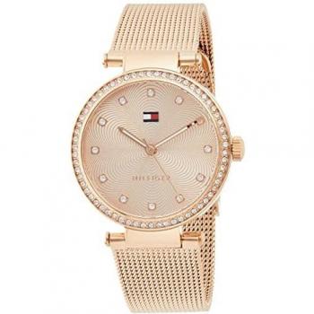 Tommy Hilfiger Reloj Analógico para Mujer de Cuarzo con Correa en Acero Inoxidable 1781865