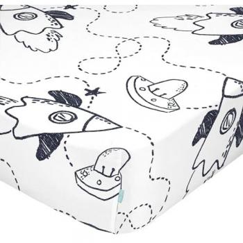 Bajera Infantil Multicolor 90x200 cm, 100% Algodón, Calidad 150 TC, Fabricada en España