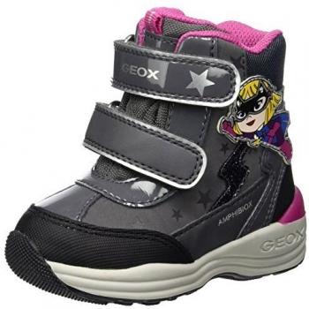 Geox B New Gulp Girl B AB, Botas Clasicas Niñas, Gris