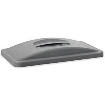 Rubbermaid Commercial Products FG268888LGRAY Tapa con Asa en Parte Superior para Fg3540, Fg3541, Gris