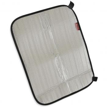 Tatonka Sitzkissen ALU - Almohada de Viaje, Color Plateado, Talla FR: 35 x 45cm