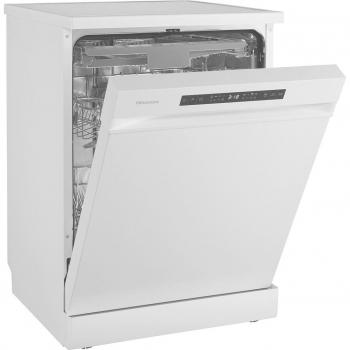 Hisense HS643D10W Lavavajillas Libre Instalación 60cm Clase D 14 Cubiertos 46 dB con 3ª Bandeja Blanco