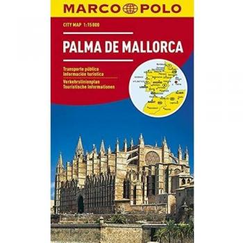 Mapa de Palma de Mallorca 1:15,000 - Cityplan Multilingüe Marco Polo
