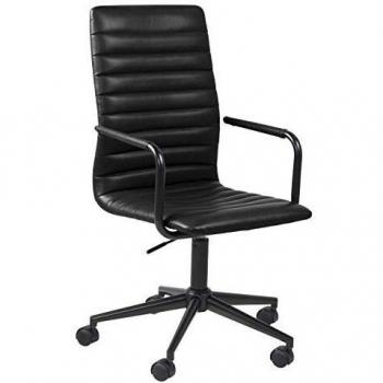 Amazon Brand - Movian Dubna - Silla de escritorio, 58 x 45 x 103 cm, negro