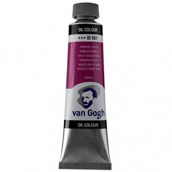 OIL VANGOGH 40ML PERM.RED VIOL