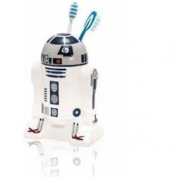 Joy Toy - Vaso portacepillos de Dientes R2D2, cerámica,, 10 x 6 x 14 cm